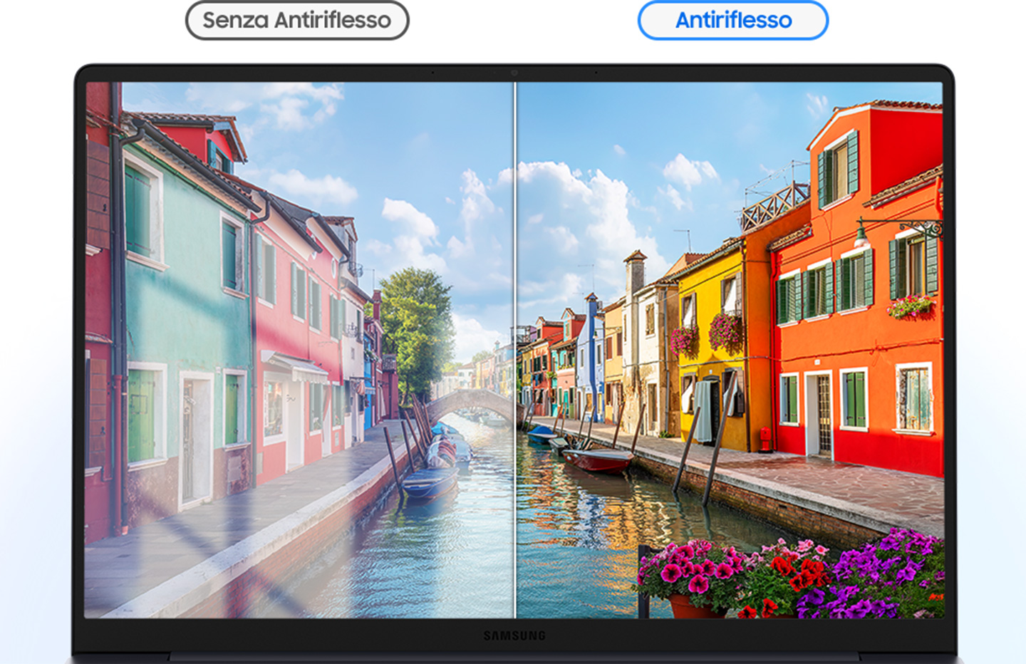 Schermo con Gorilla Glass 3 che riduce riflessi e graffi