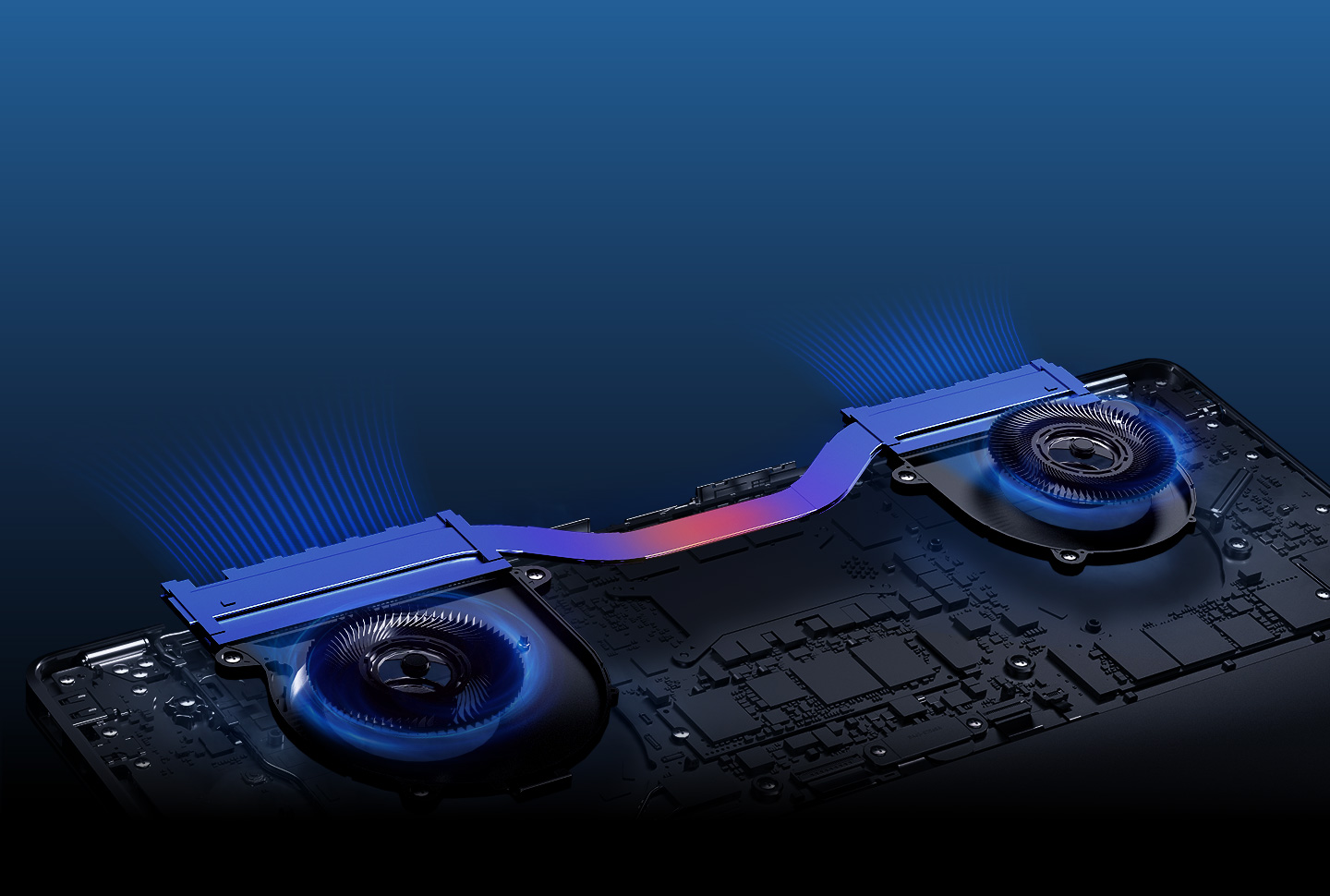 Sistema di raffreddamento avanzato del Galaxy Book6 Pro