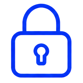 Icona che rappresenta controllo completo su dati e accessi nella piattaforma AI